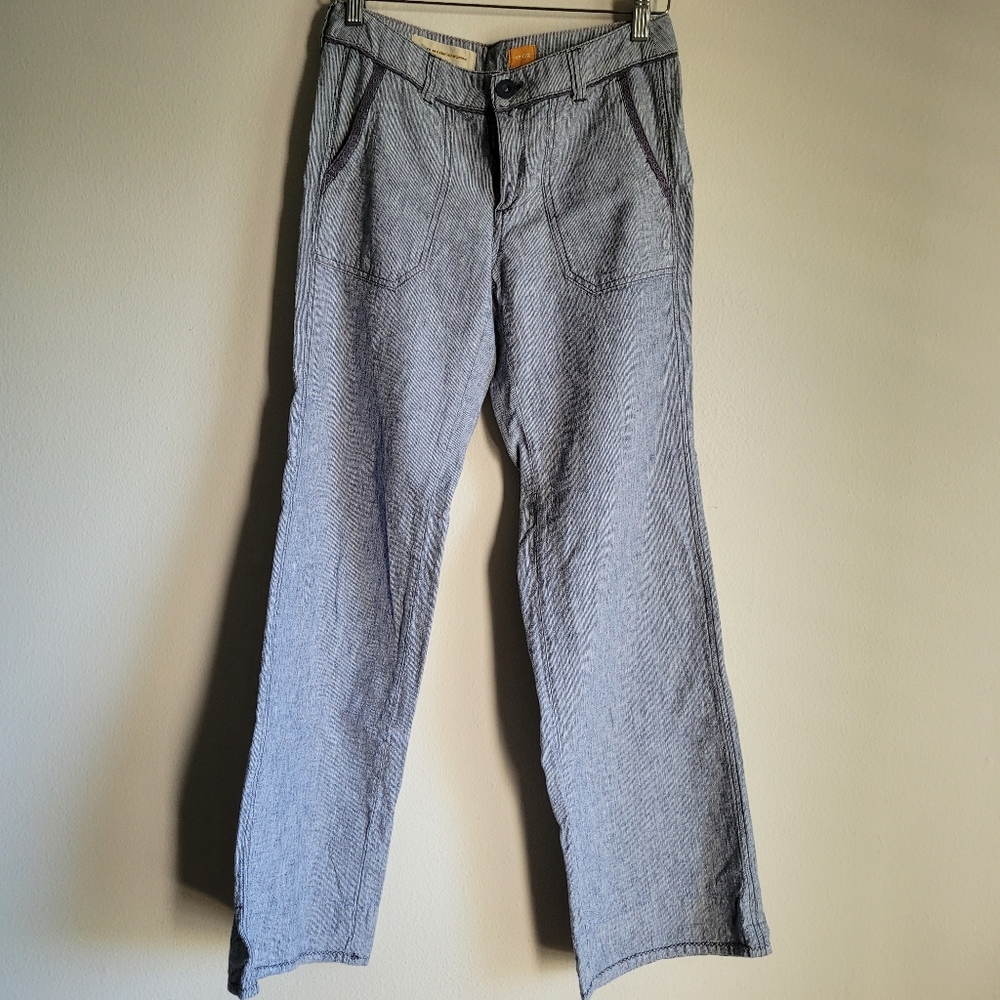 Anthropologie Pilcro Linen Pants Size 2